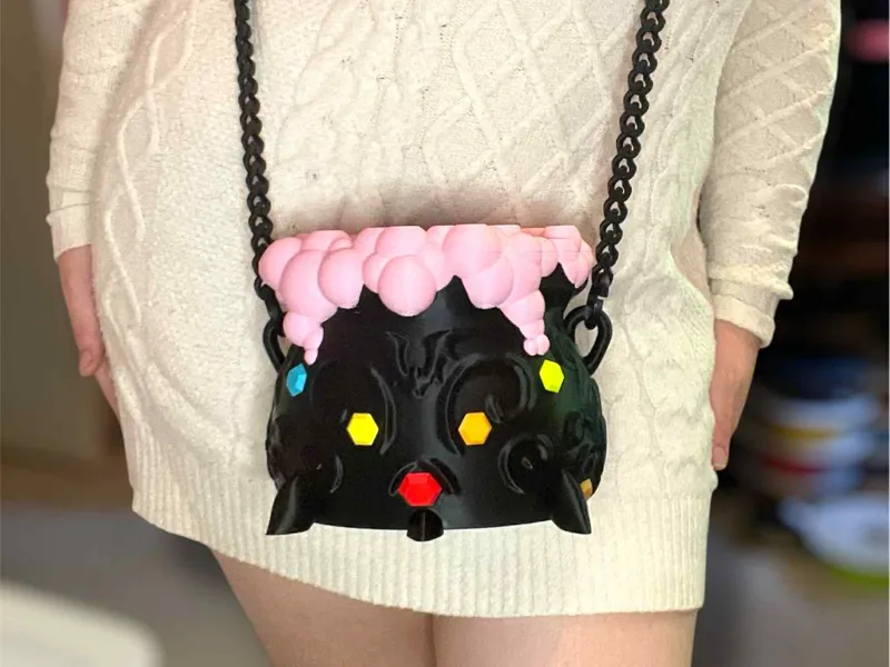 Witches Cauldron Trick or Treat Bag (No AMS)