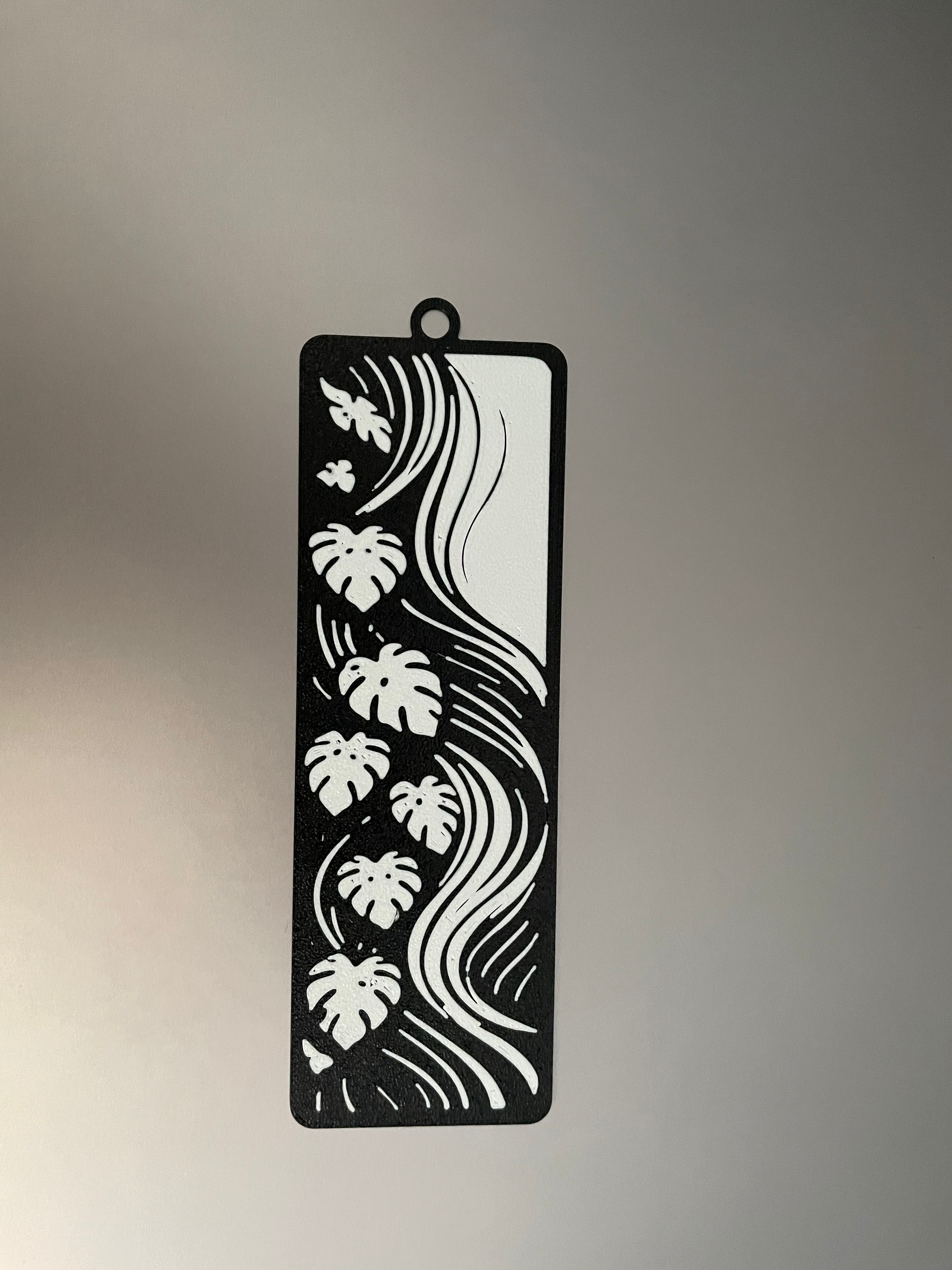 Miniatura 1 do modelo 3D Monstera Leaf Bookmark