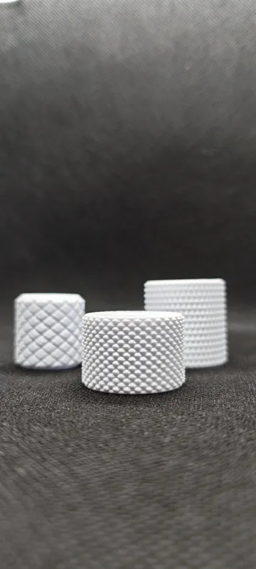 Letrero o emblema decorativo: Knurled knob — vista de referencia 4
