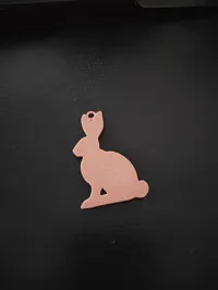 Boucle d'oreille lapin de Pâques — photo 1