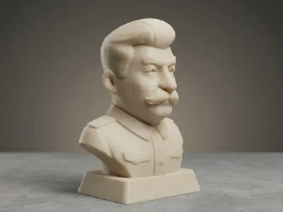 Joseph Stalin Bust - Highly Detailed