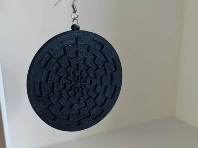 dartboard imitation earrings
