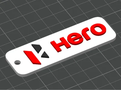 HERO MOTO KEYCHAIN