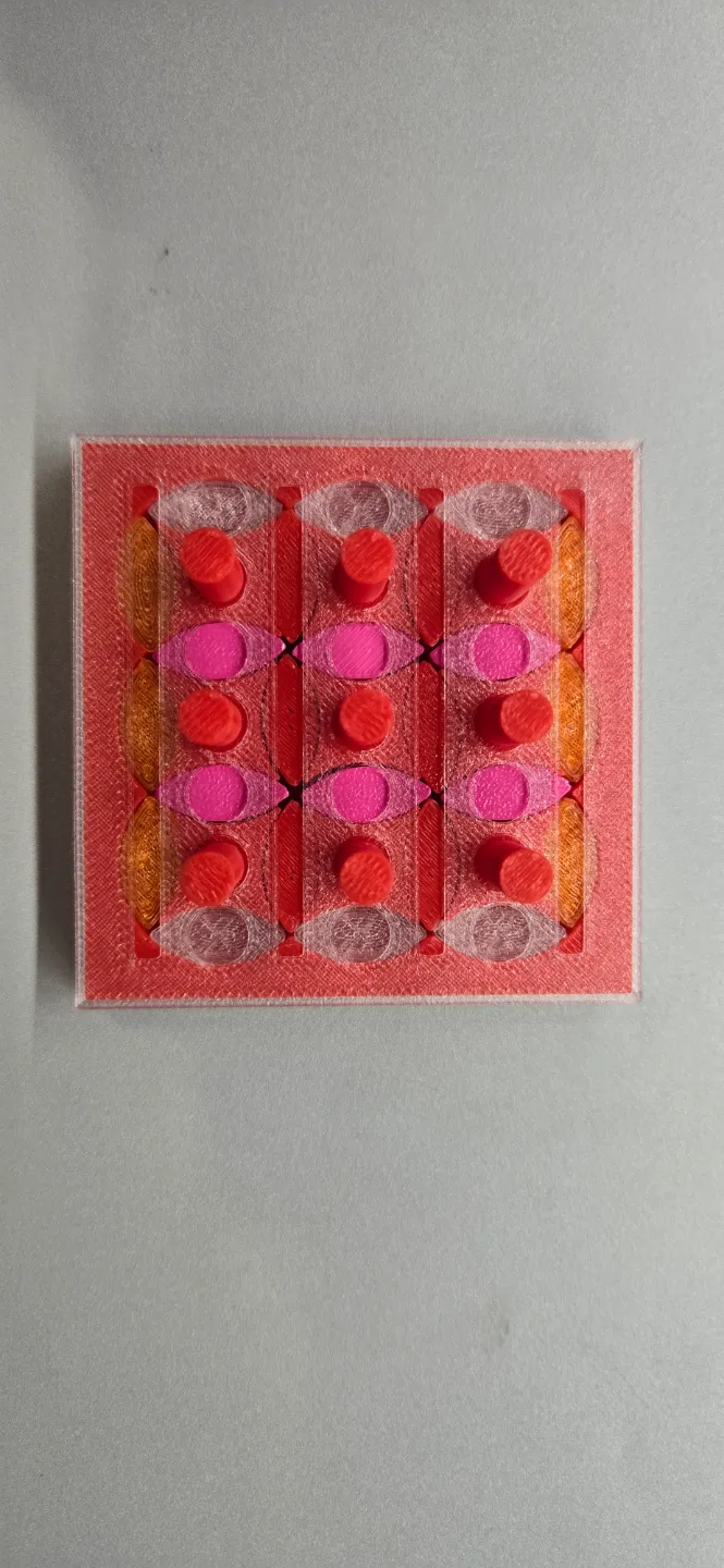 9 wheels puzzle game by Shawn MakerWorld