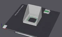 PETG with PLA Support - 0.2mm layer, 6 walls, 25% infill