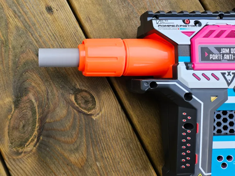 X-shot Motorized Piston Pump micro barrel