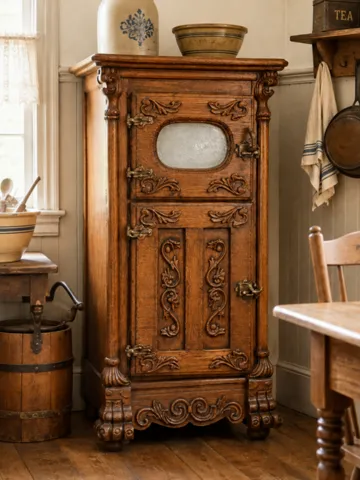 Caja o estuche: Miniature Victorian Ice Box — vista de referencia 2