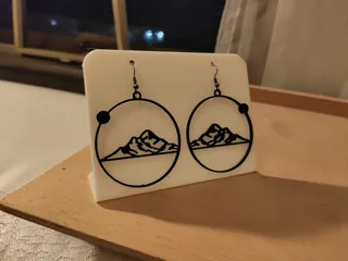 Mountain Outline Earrings
