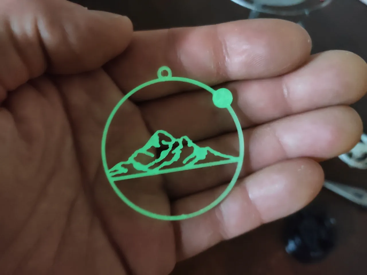 Mountain Outline Earrings view 3