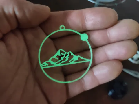 Mountain Outline Earrings view 3