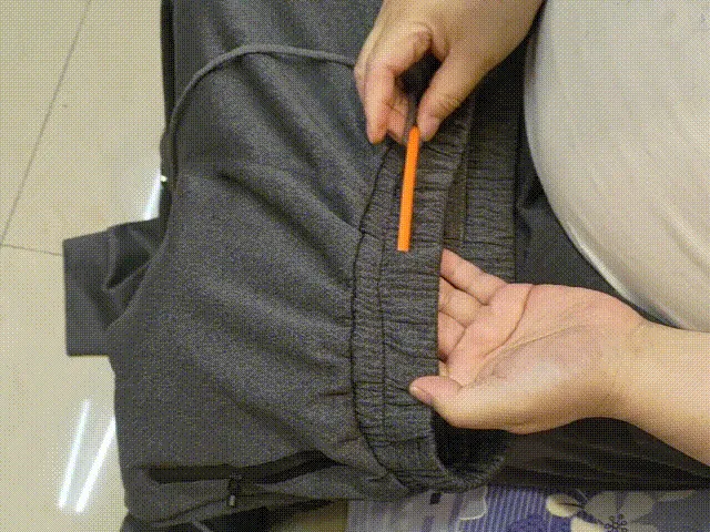 pants waistband threading tool