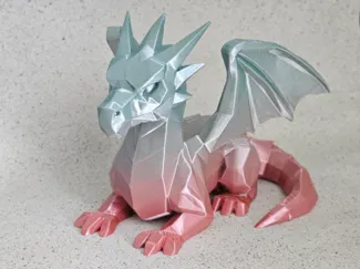 Low Poly Dragon | Beautiful Dragon Model