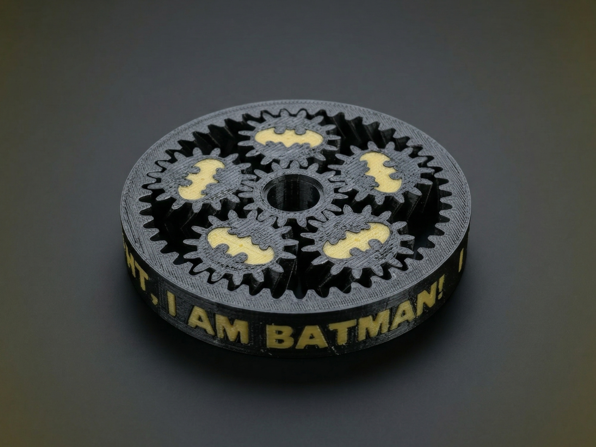 Batman "I Am Batman" Planetary Gear Fidget Toy