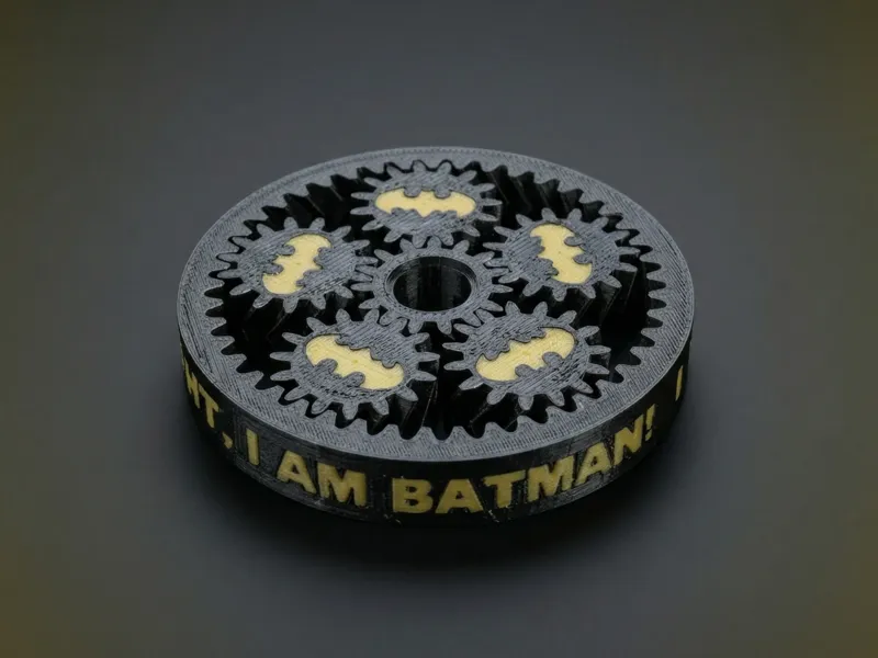 Batman "I Am Batman" Planetary Gear Fidget Toy