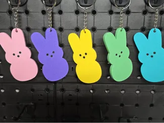 Peeps Keychain