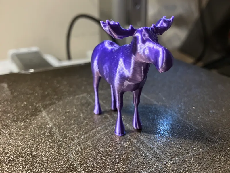 Miniature Moose: Cute, Fast Print, and Detailed