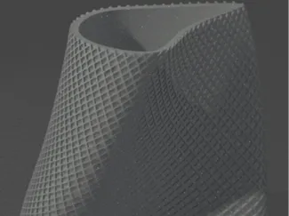Meshwave Horizon Vase