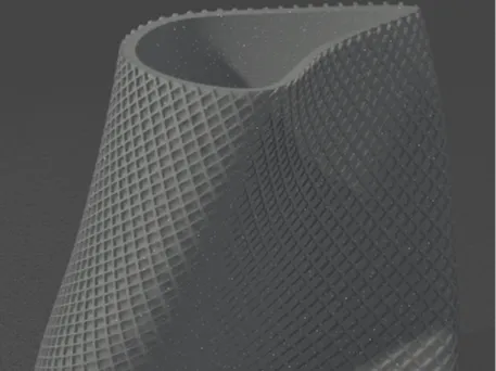 Meshwave Horizon Vase