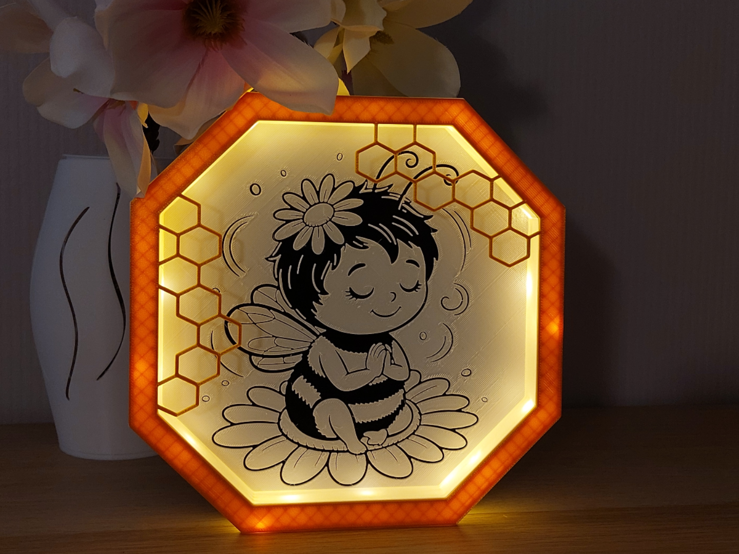 LED Lampe Biene