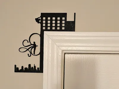 Spider-Man Door Corner Decoration