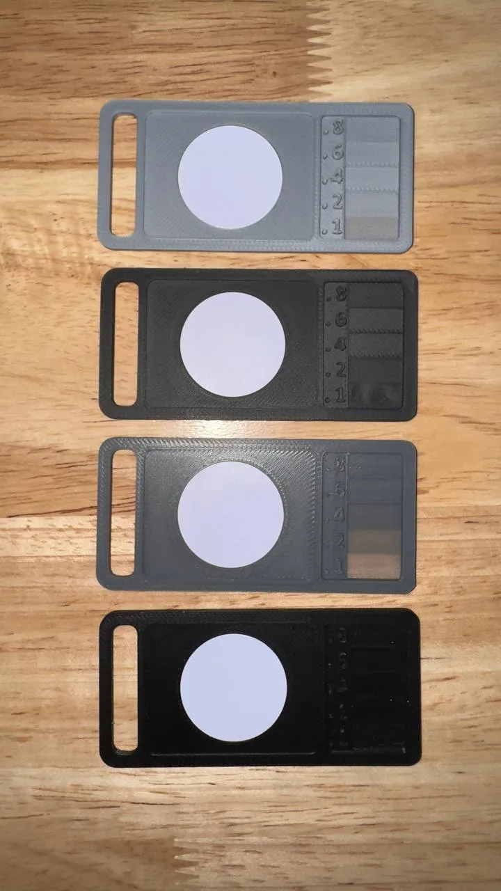 NFC Filament Sample Cards - Free 3D Print Model - MakerWorld
