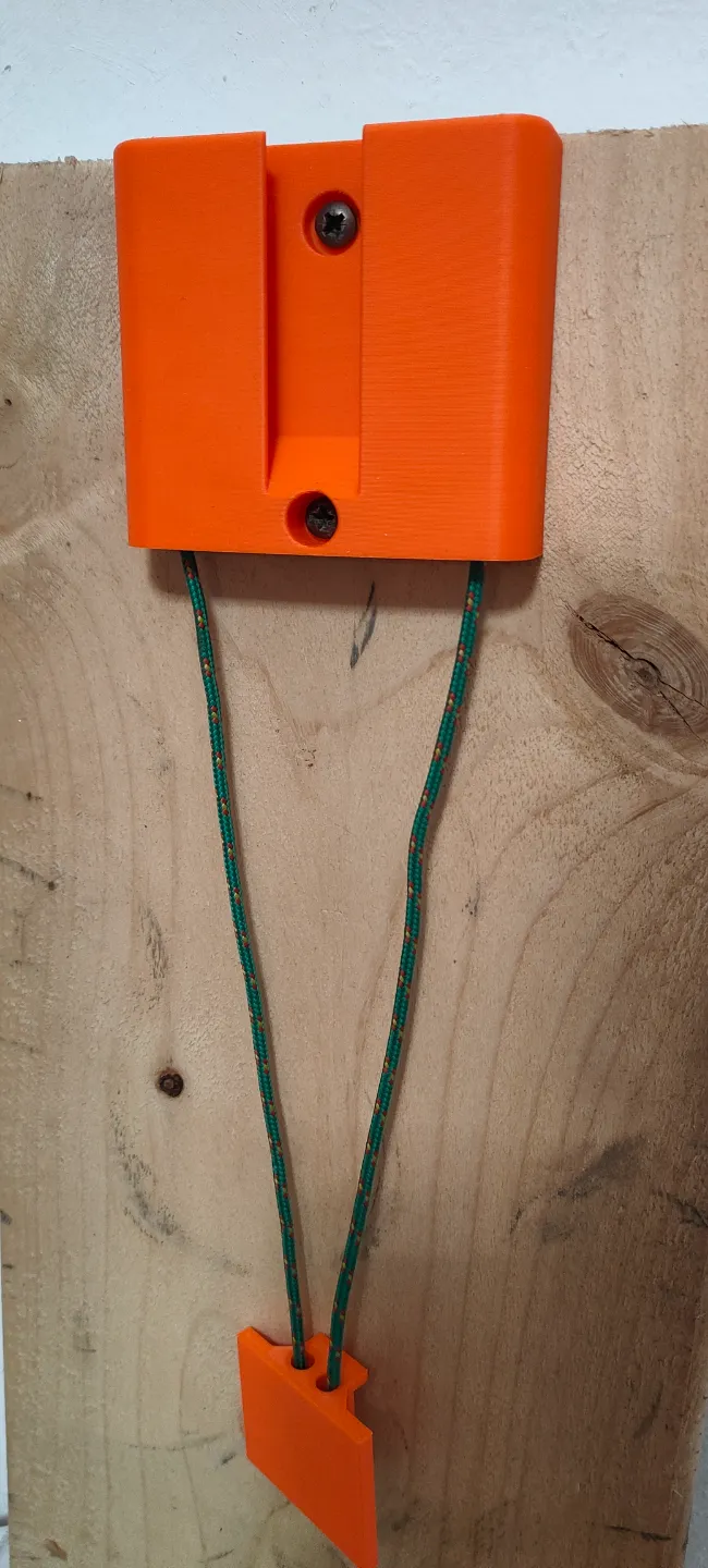 Wall mount Hanger - Holder / Storage Rope by Nazca3D MakerWorld ...