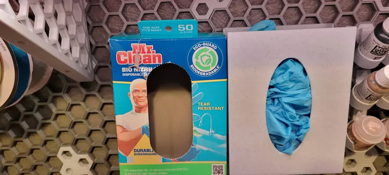 Honeycomb Wall Disposable glove storage