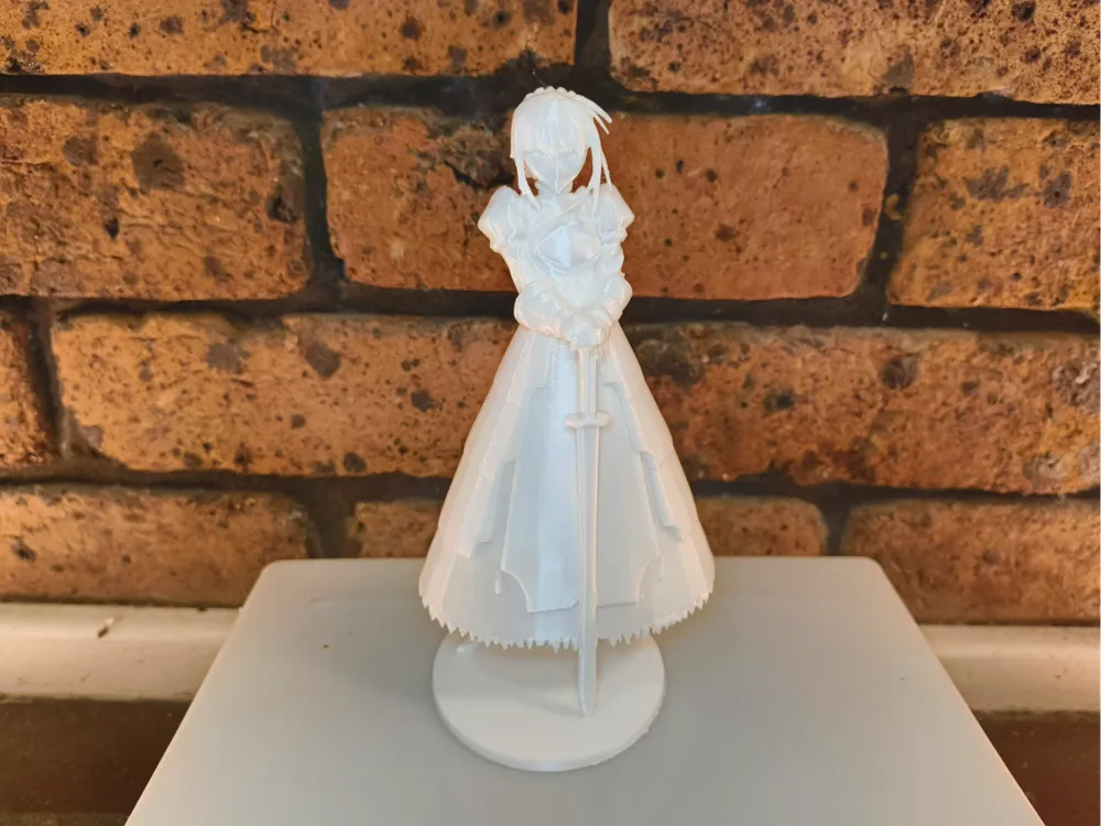 Saber (Fate/stay night) - Free 3D Print Model - MakerWorld