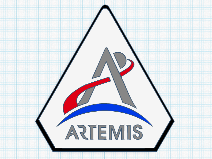 Llavero logo Artemis