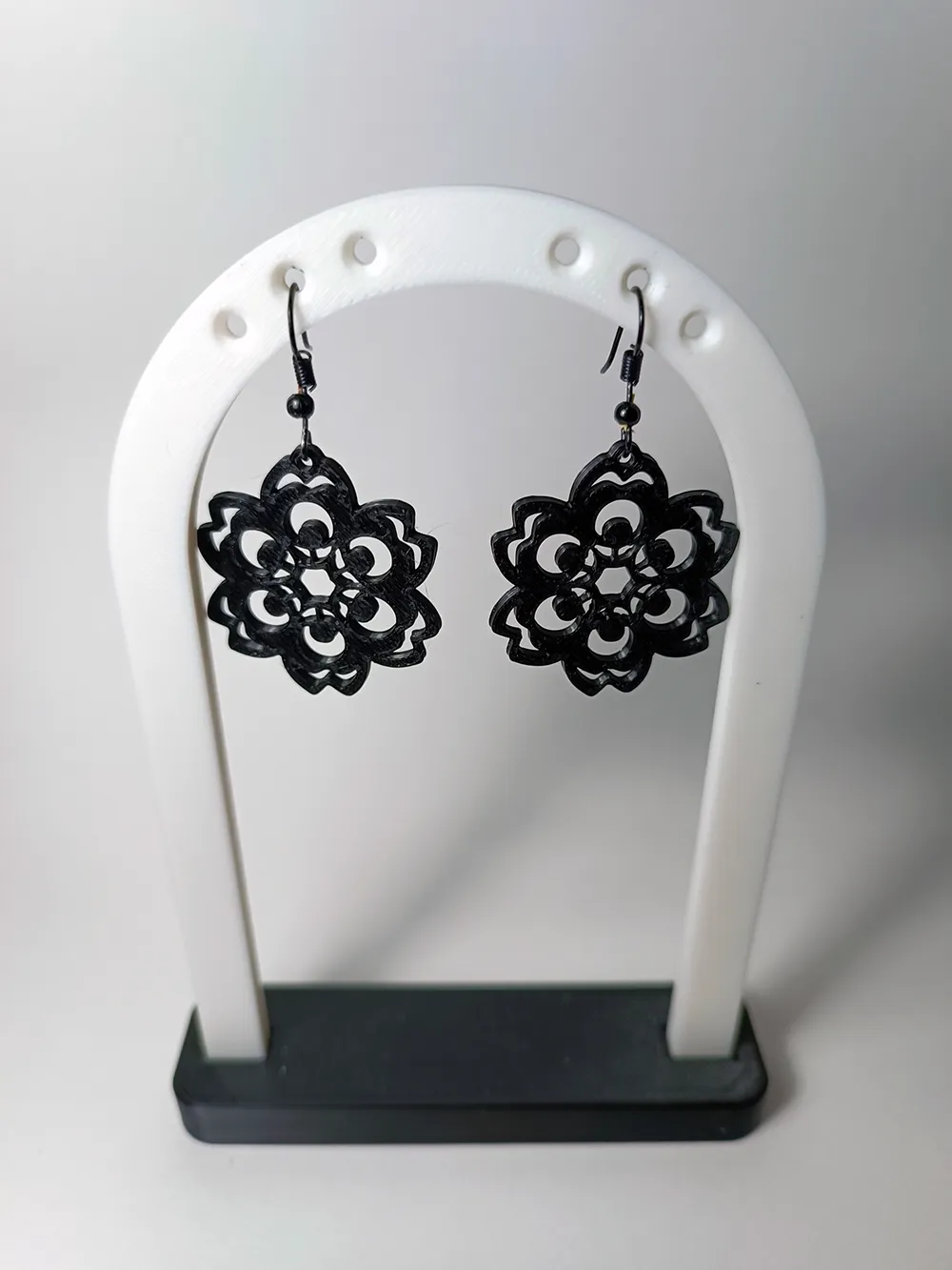 Infinite Fractal Earrings view 2