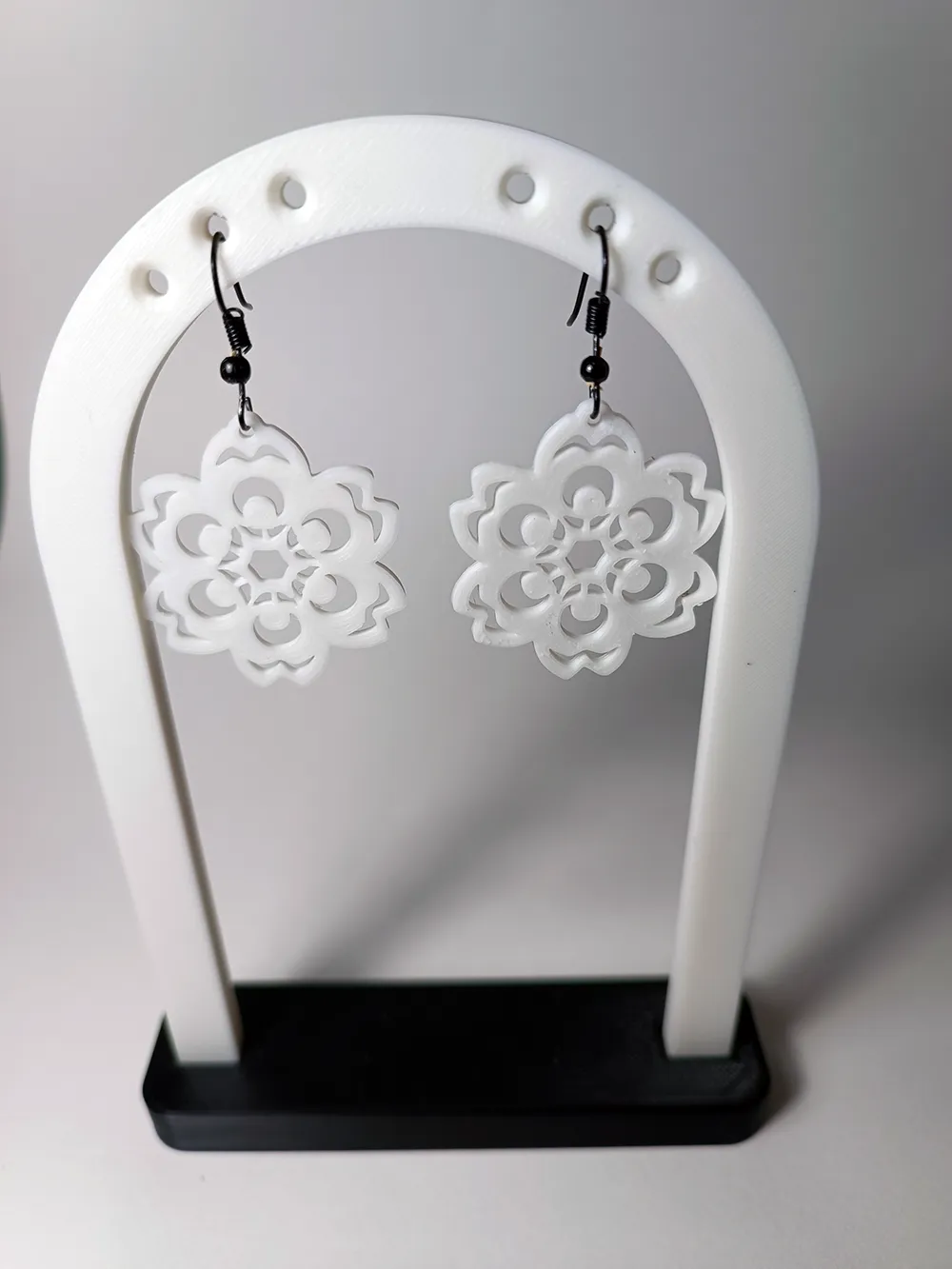 Infinite Fractal Earrings view 3