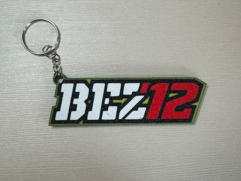 Marco Bezzecchi #72 Keychain