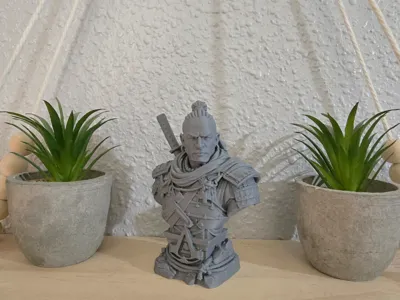 Samurai Warrior Bust