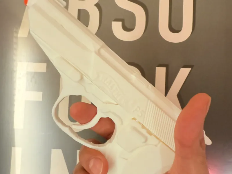 walther p5 with emblem 