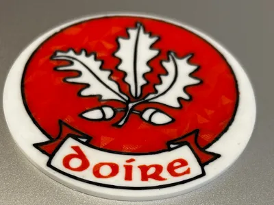 Doire GAA coaster