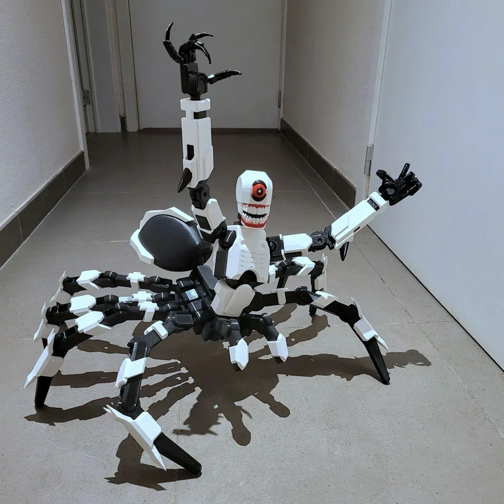 Dumpy Spider Scary Dummy / Spider - Free 3D Print Model - MakerWorld