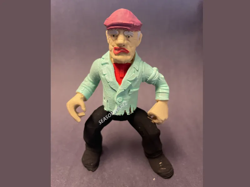 Steve the Tramp - Alleyway Vagrant Dick Tracy