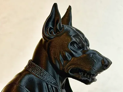 Statua Urban Dog Dobermann