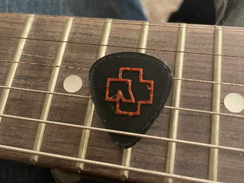 rammstain guitar pic