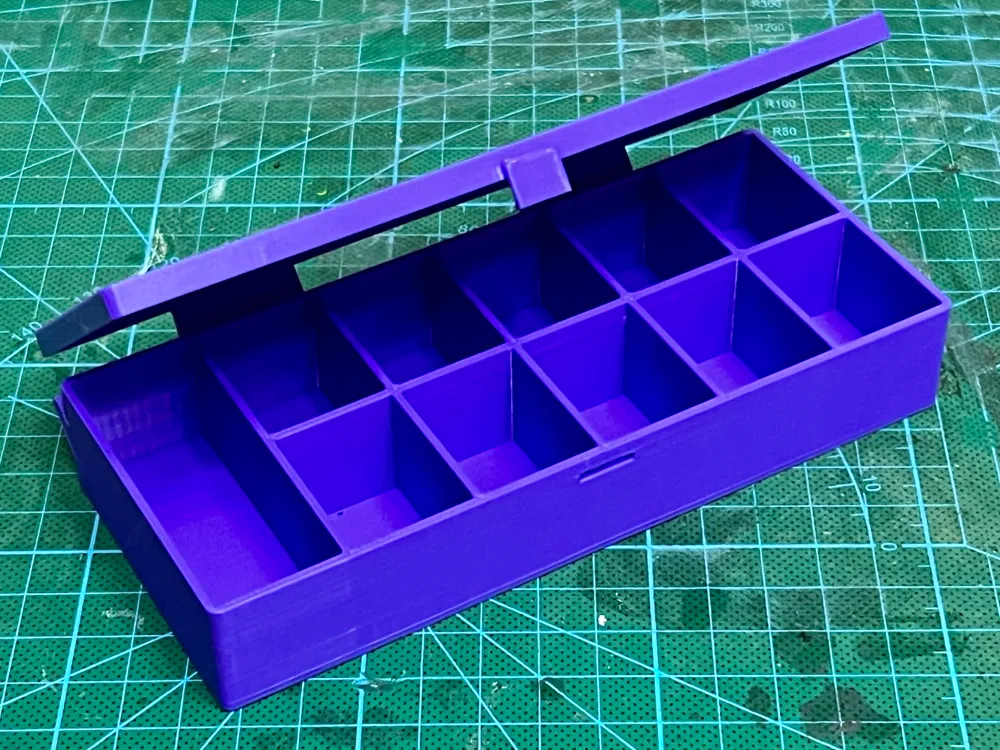 The screw parts storage box has no hardware and no supports - Free 3D ...