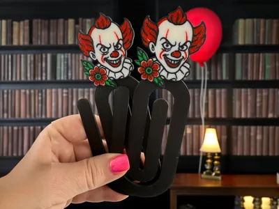 Pennywise Paperclip bookmark