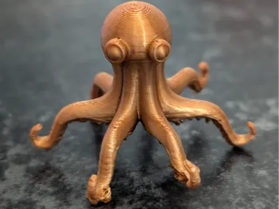 Cute Octopus Sculpture