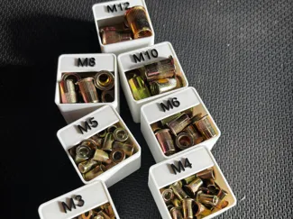 1x1x5 Gridfinity Metric Bins