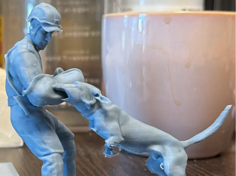 Dog handler Decoy