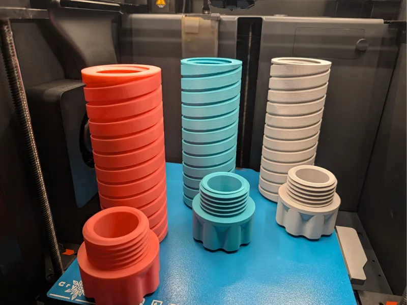 Canister tube storage ( Spiral ) Uzumaki