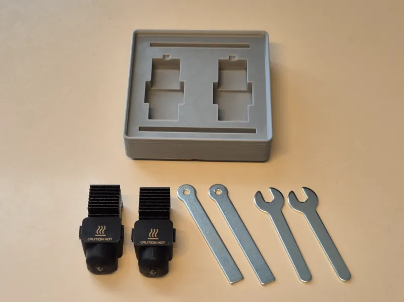 2x2 Gridfinity Bin: Two Nozzles A1/A1mini