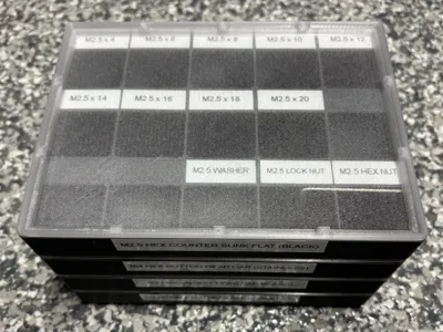 Recessed Stacking Lid for 4x3 Gridfinity Boxes