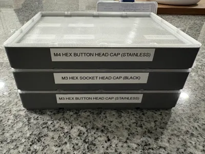 Recessed Stacking Lid for 4x3 Gridfinity Boxes - Free 3D Print Model ...