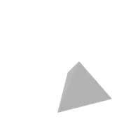 Sphères low poly : tétraèdre — photo 2