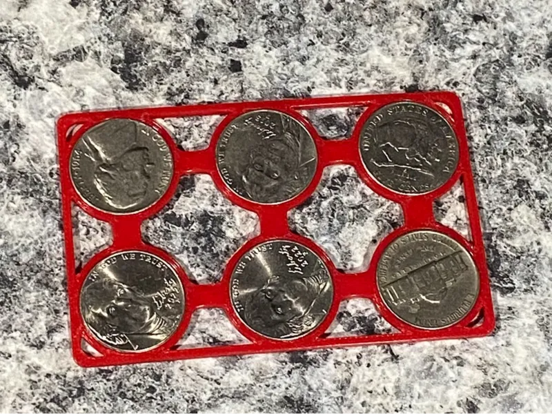 nickel card holder